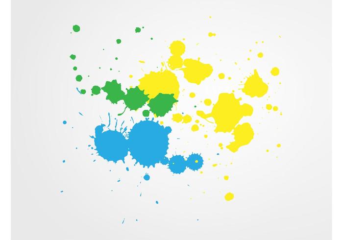 Multicolored Splashes Multicolored Splashes