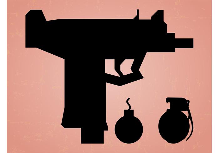 Weapons Silhouette Graphics Weapons Silhouette Graphics