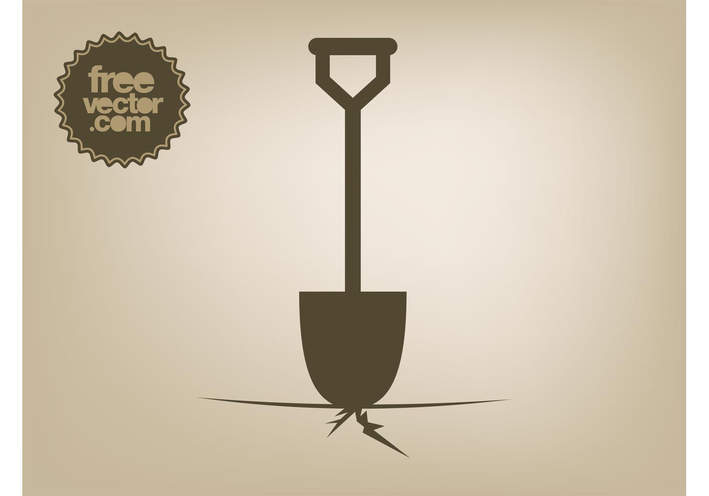 Shovel Vector - Download Free Vector Art Stock Graphics 
