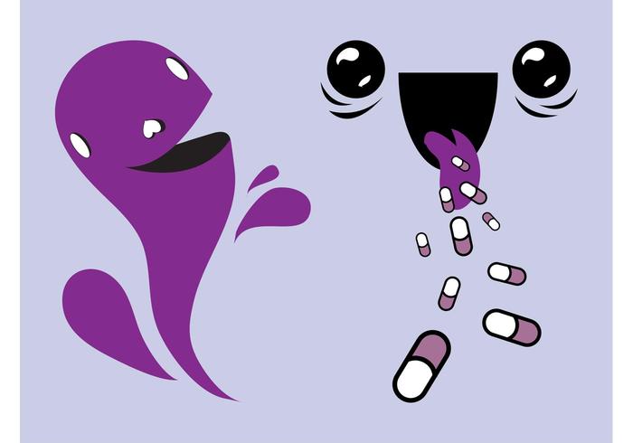Cute Vector Monsters Cute Vector Monsters