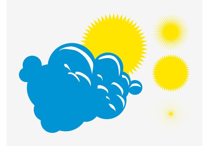 Vector Sun Icons Vector Sun Icons