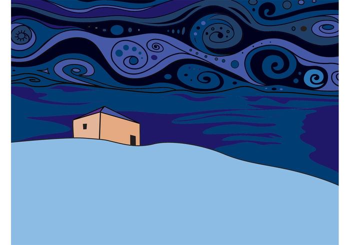 Night Sky Vector Night Sky Vector