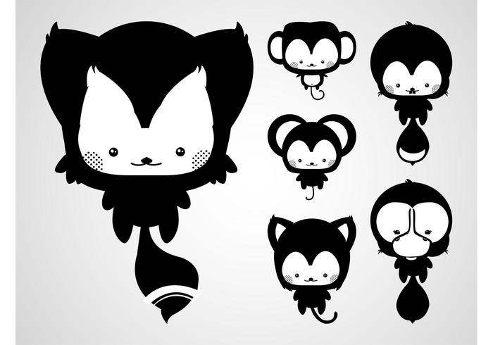 Vector Cute Animals Vector Cute Animals