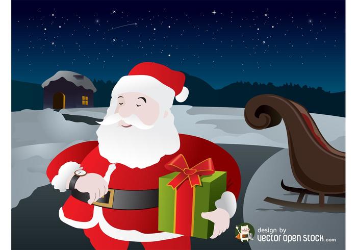 Santa Vector Graphics Santa Vector Graphics