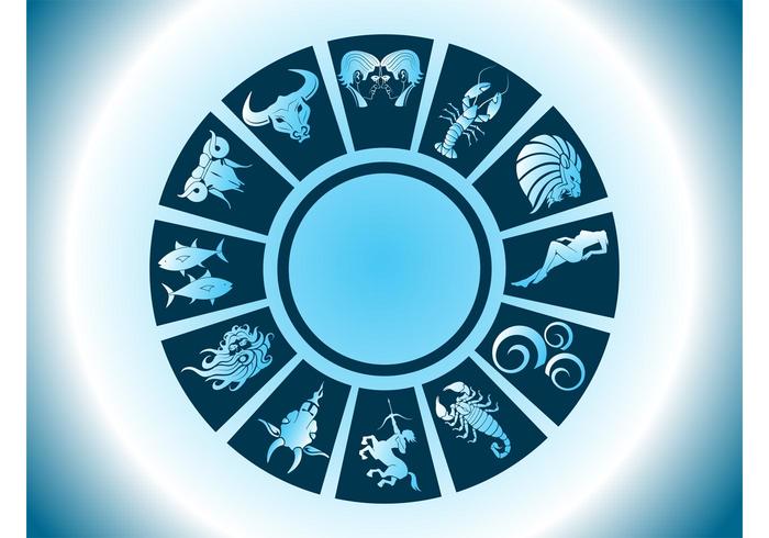 Zodiac Circle Vector Zodiac Circle Vector