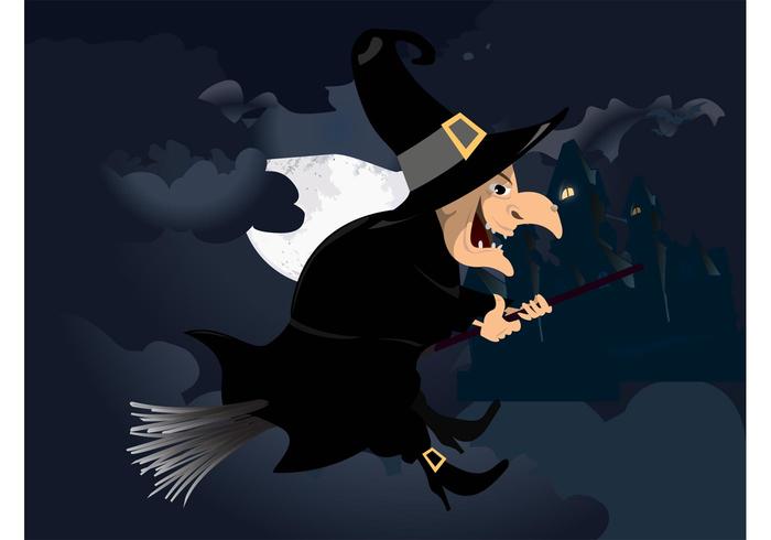 Halloween Witch Vector