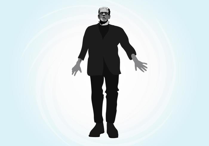 Frankenstein gráficos vectoriales vector