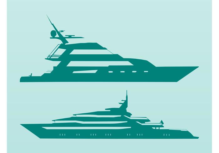 Sea Boats Vectors