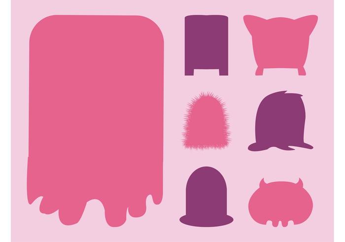 Monsters Silhouettes Monsters Silhouettes