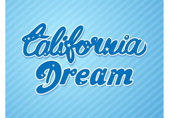 California Dream Vector