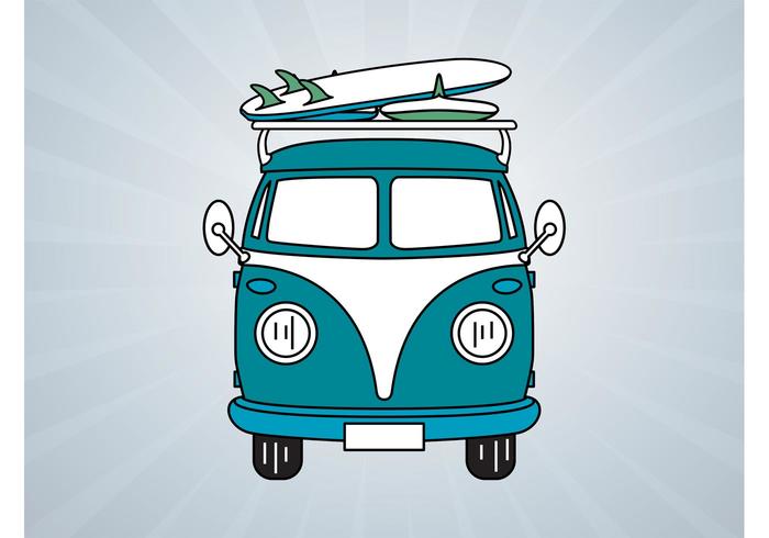 Volkswagen Bus Vector Volkswagen Bus Vector