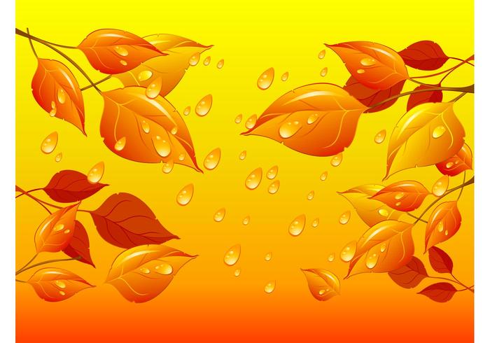 Autumn Rain Vector Autumn Rain Vector