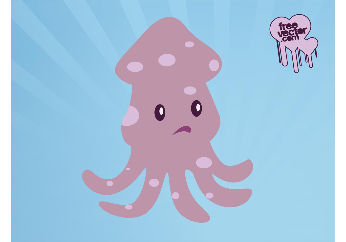 Download Octopus Cartoon Character - Download Free Vector Art ...