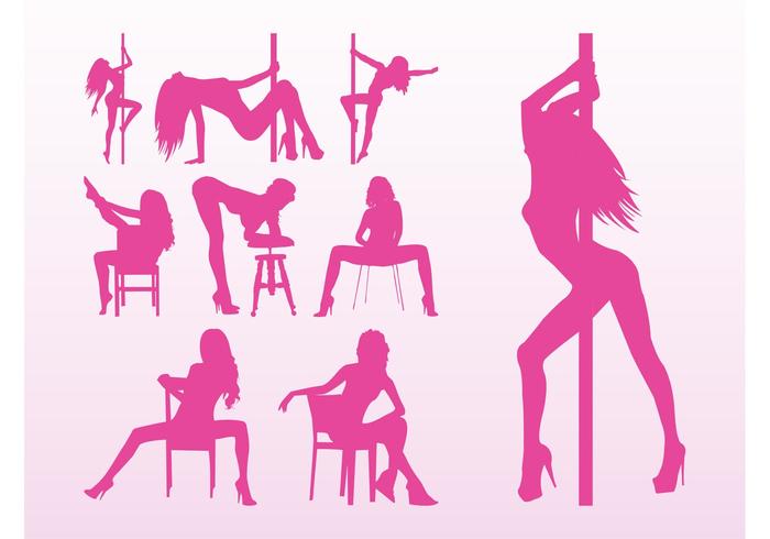 Stripper Girls Vectors Stripper Girls Vectors
