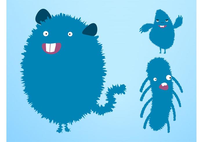 Happy Vector Monsters Happy Vector Monsters