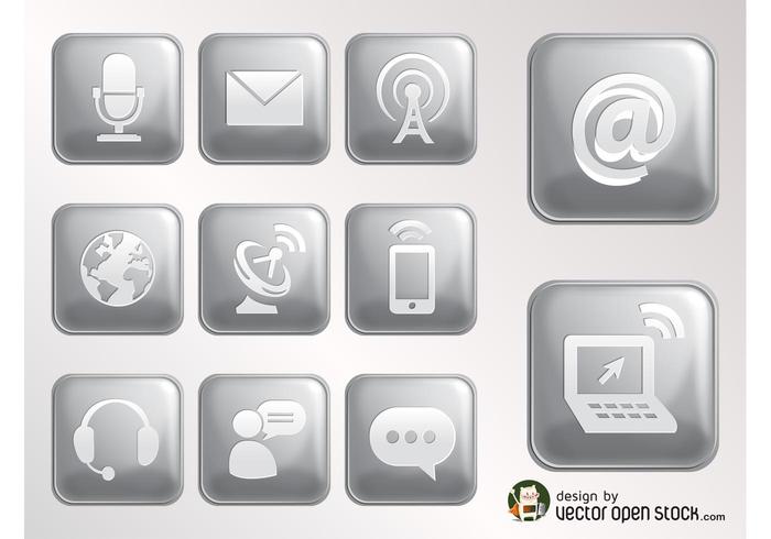 Internet Icons Vector Internet Icons Vector