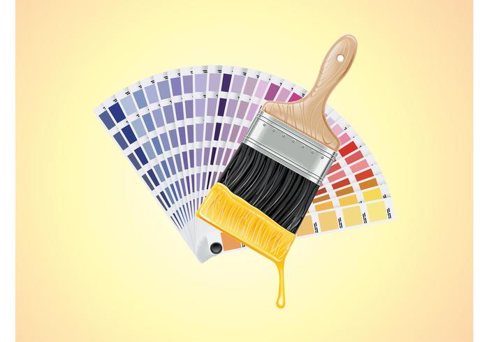 Paint Swatches Vector Paint Swatches Vector