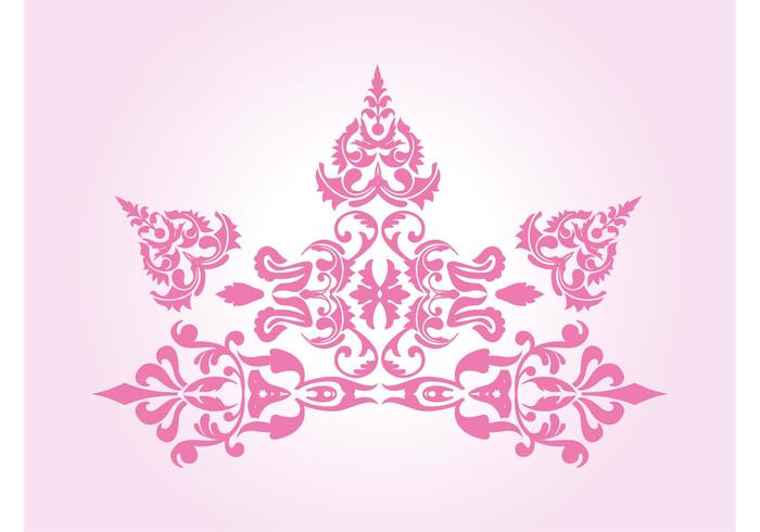 Vector Flower Ornament Vector Flower Ornament