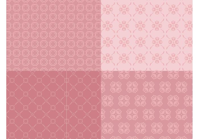 Romantic Vector Patterns Romantic Vector Patterns