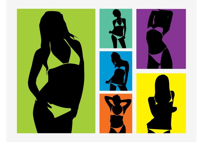Vector Bikini Girls Vector Bikini Girls