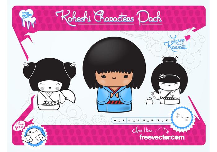 Kawaii Vector Dolls Kawaii Vector Dolls