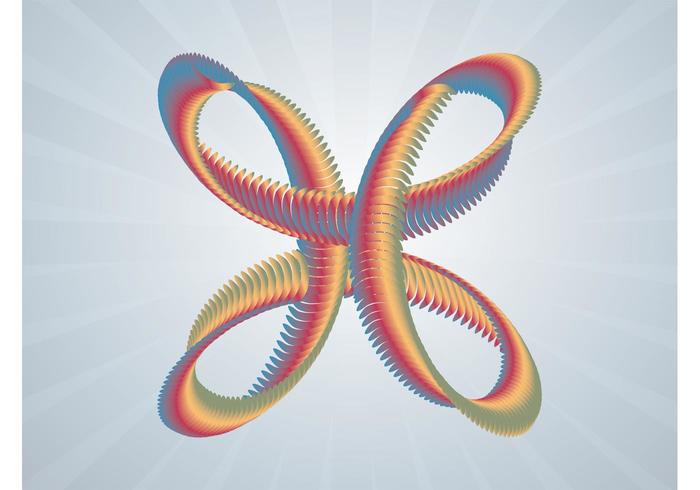 Vector Rainbow Shape Vector Rainbow Shape