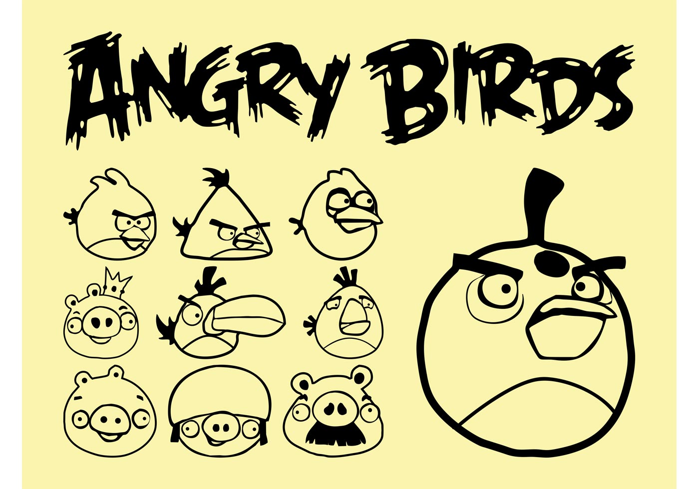 Angry Birds Vector Download Free Vector Art Stock Graphics Images