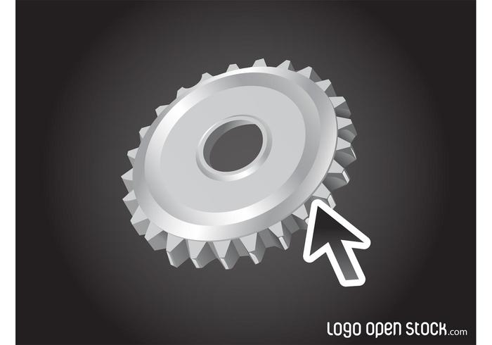 Vector Cogwheel Icon Vector Cogwheel Icon