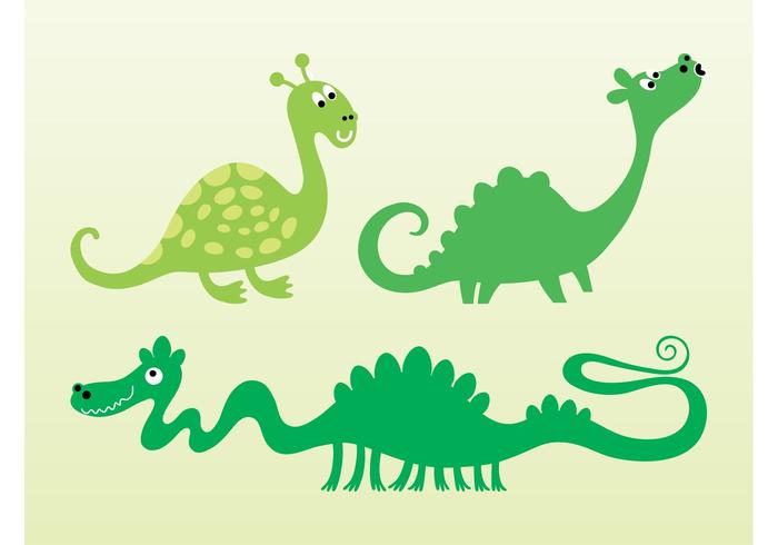 Cute Vector Dragons Cute Vector Dragons