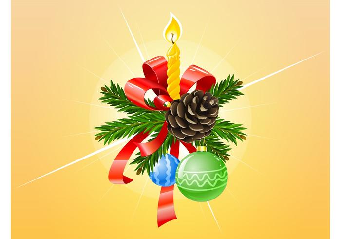 Vector Christmas Ornaments