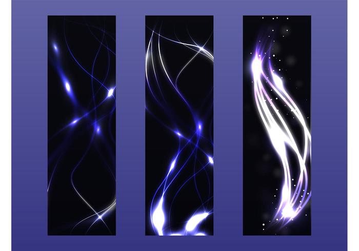 Neon Vector Banners Neon Vector Banners