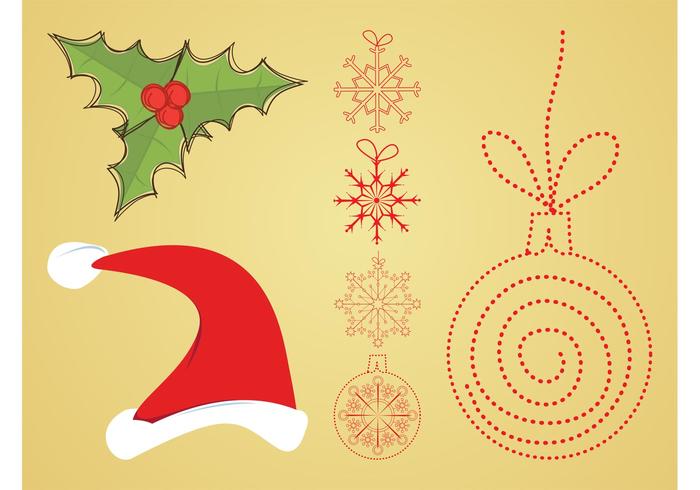 Vector Christmas Decorations Vector Christmas Decorations