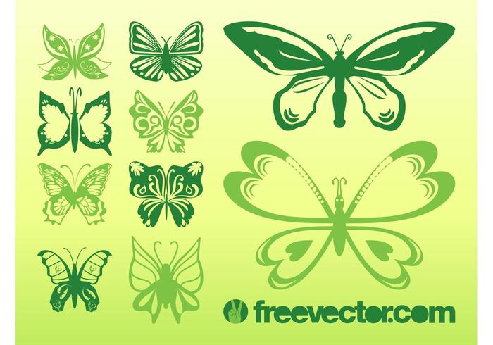 Butterflies Vectors Collection Butterflies Vectors Collection