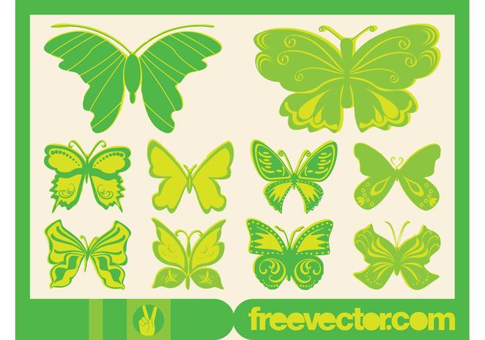 Vector Butterflies Graphics