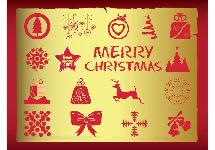 Christmas Vector Icons Christmas Vector Icons