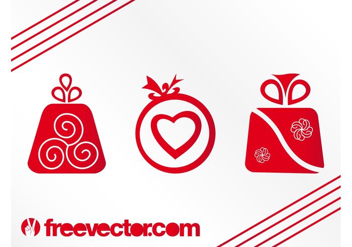 Vector Christmas Presents Vector Christmas Presents