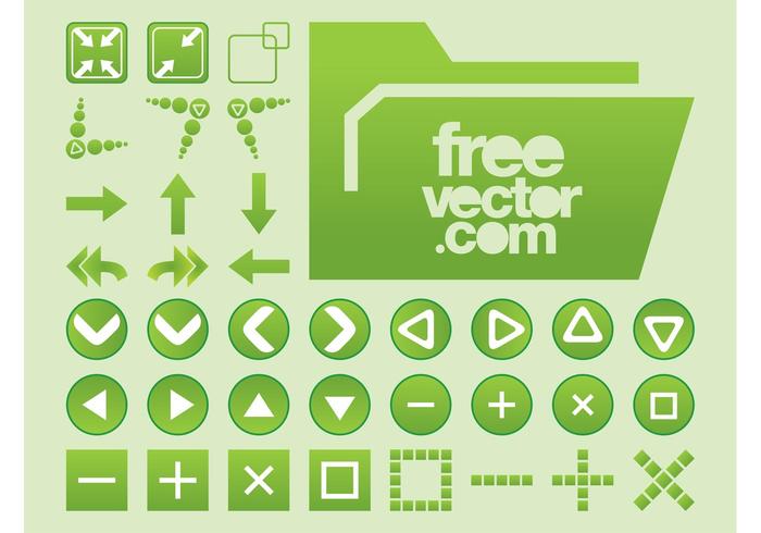 Vector Interface Buttons Vector Interface Buttons