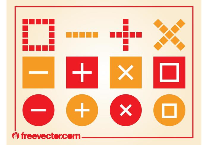 Arithmetics Symbols Vector Arithmetics Symbols Vector