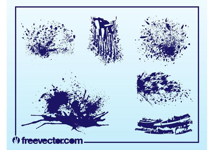 Vector Paint Splatter Vector Paint Splatter