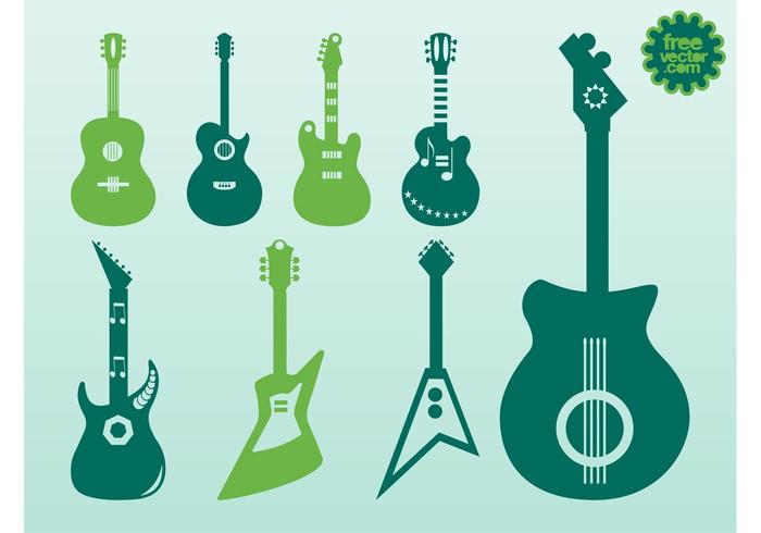 Guitars Vector Guitars Vector