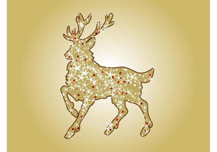 Christmas Reindeer Vector