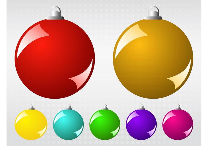 Vector Christmas Balls Vector Christmas Balls
