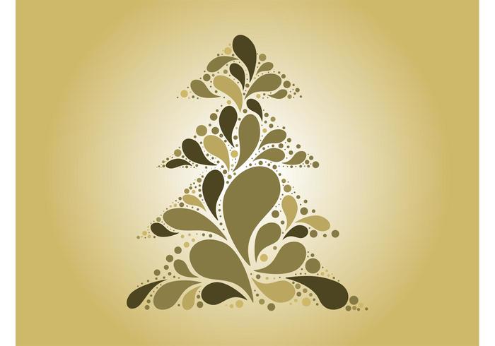Abstract Vector Christmas Tree Abstract Vector Christmas Tree