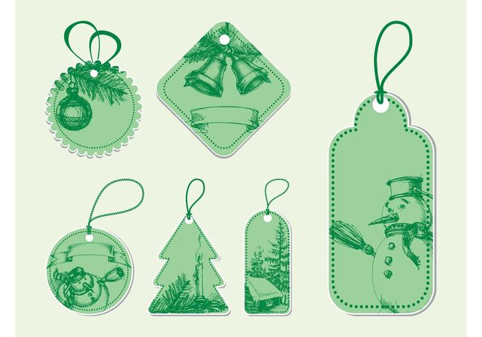Vintage Christmas Vectors Vintage Christmas Vectors