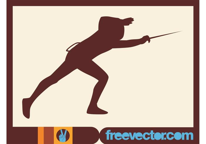 Fencer Silhouette Fencer Silhouette