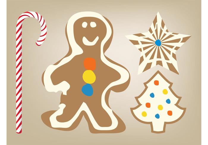 Christmas Cookies Vector Christmas Cookies Vector
