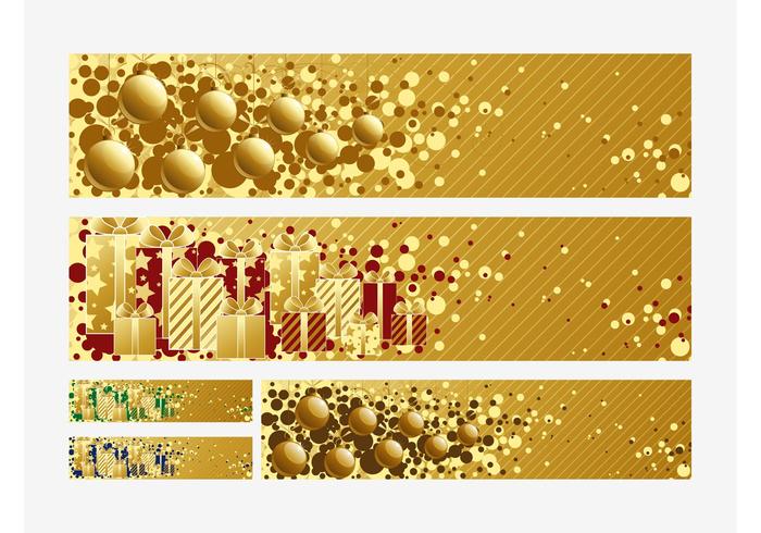 Christmas Banners Vectors