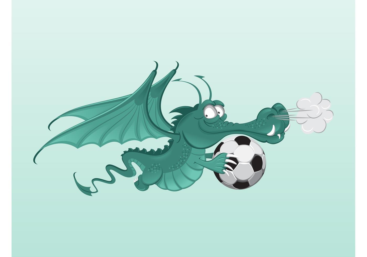 Football Dragon Download Free Vector Art, Stock Graphics & Images
