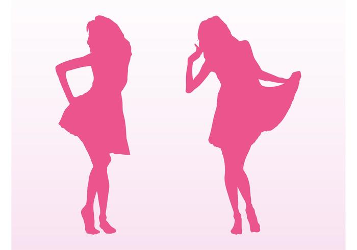 Vector Fashion Girls Vector Fashion Girls