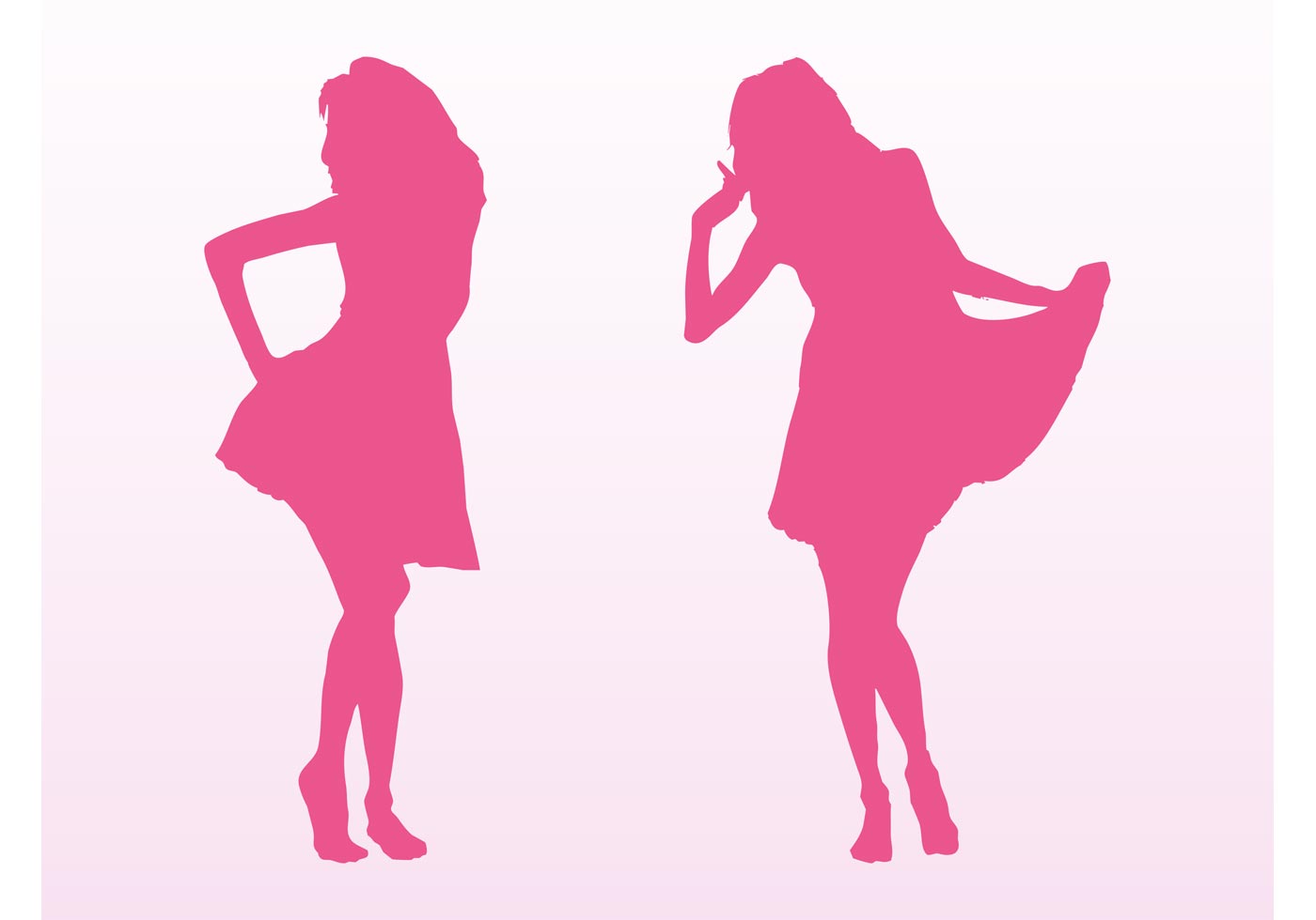 Download Vector Fashion Girls - Download Free Vector Art, Stock Graphics & Images